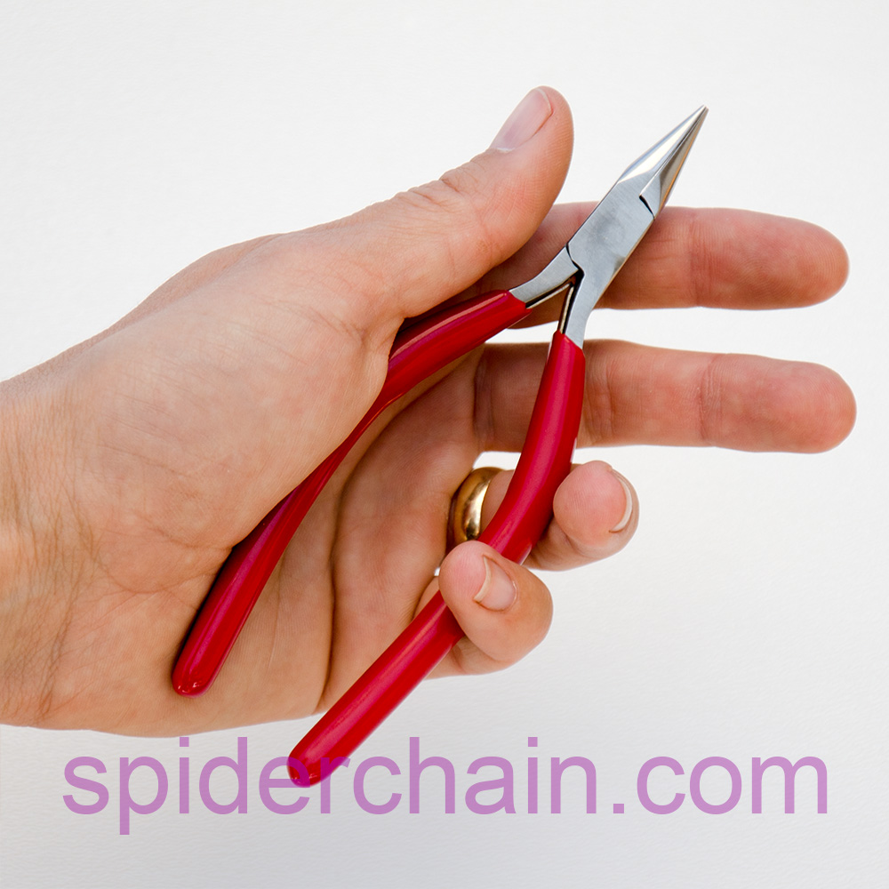 Swanstrom Bent Needle Chain-Nose Pliers