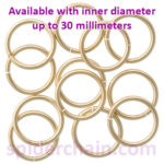 large AR rings - 13ga GF - mm sizes