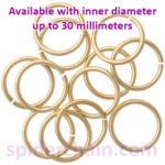 large AR rings - 16ga JB - mm sizes